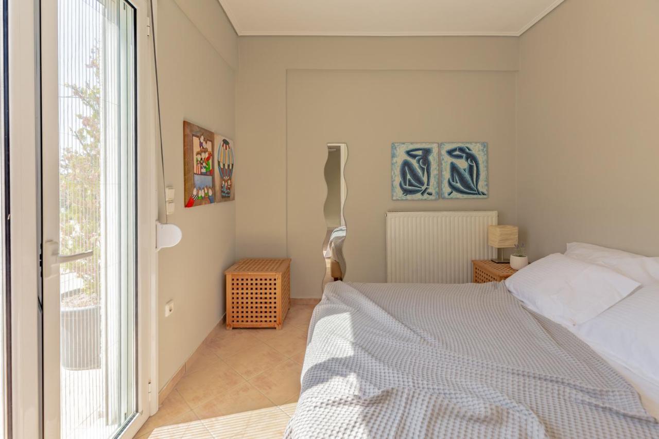 Windsurfing Seaside Apartment Artemida المظهر الخارجي الصورة