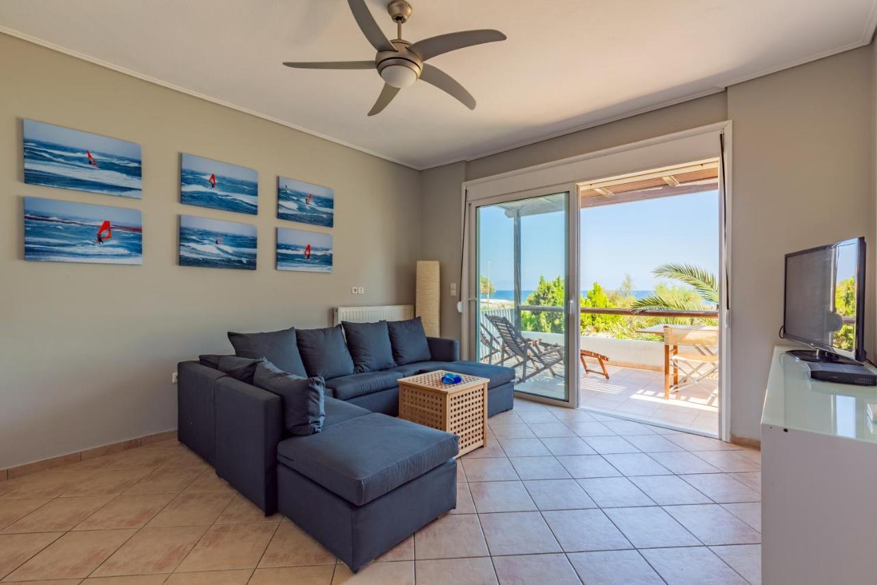 Windsurfing Seaside Apartment Artemida المظهر الخارجي الصورة